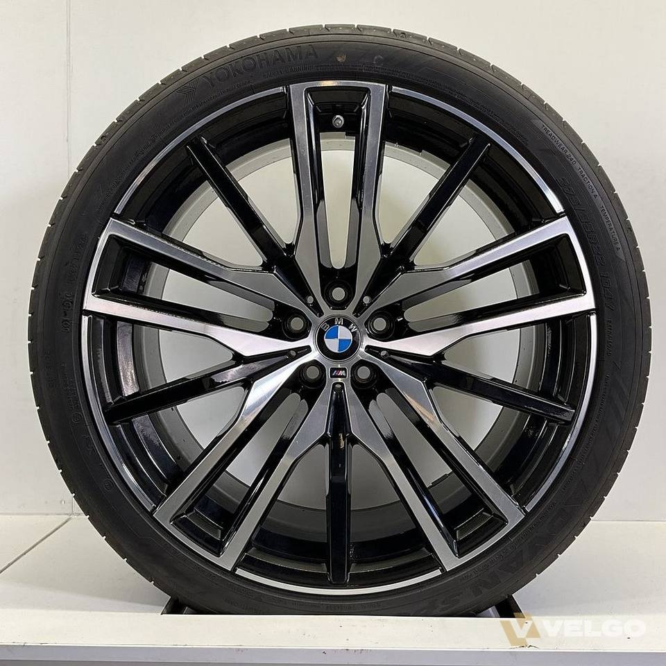 BMW X5 G05 X6 G06 BREEDSET VELGEN + ZOMERBANDEN 22 INCH ORIG. 742M — foto 6