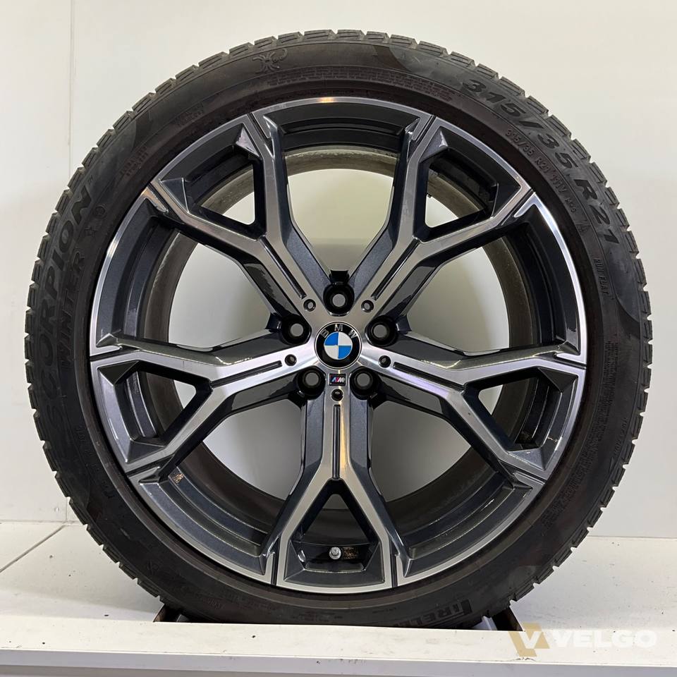 BMW X5 G05 X6 G06 BREEDSET VELGEN + WINTERBANDEN 21 INCH ORIG. 741M — foto 7