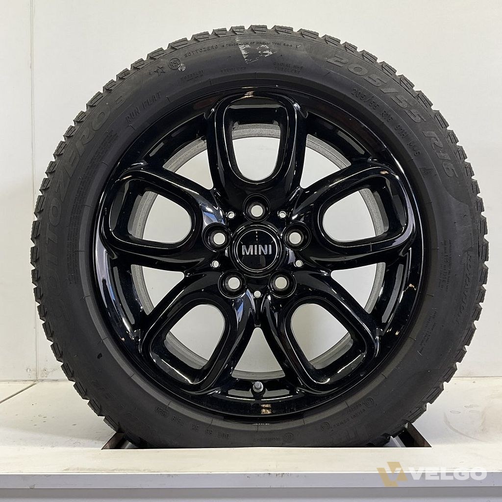 MINI COOPEER F55 F56 F57 494 SET VELGEN + WINTERBANDEN 16 INCH
