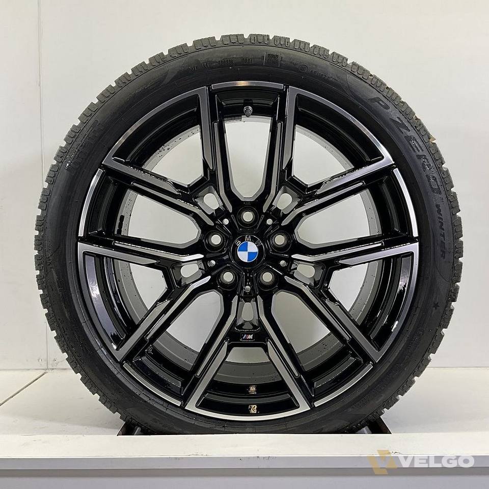 NIEUW BMW 4 SERIE I4 G26 BREEDSET VELGEN + WINTERBANDEN 19 INCH ORIG. 859M * — foto 4