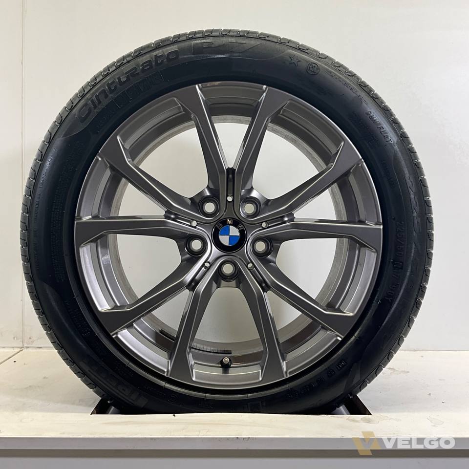 BMW 2 3 4 SERIE G21 G22 G23 G42 SET VELGEN + ZOMERBANDEN 17 INCH ORIG 776 * — foto 3