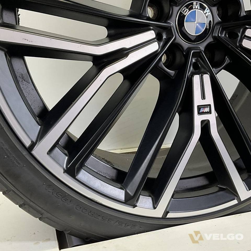 BMW 5 SERIE G30 G31 BREEDSET VELGEN + ZOMERBANDEN 20 INCH ORIG. 846M — foto 4