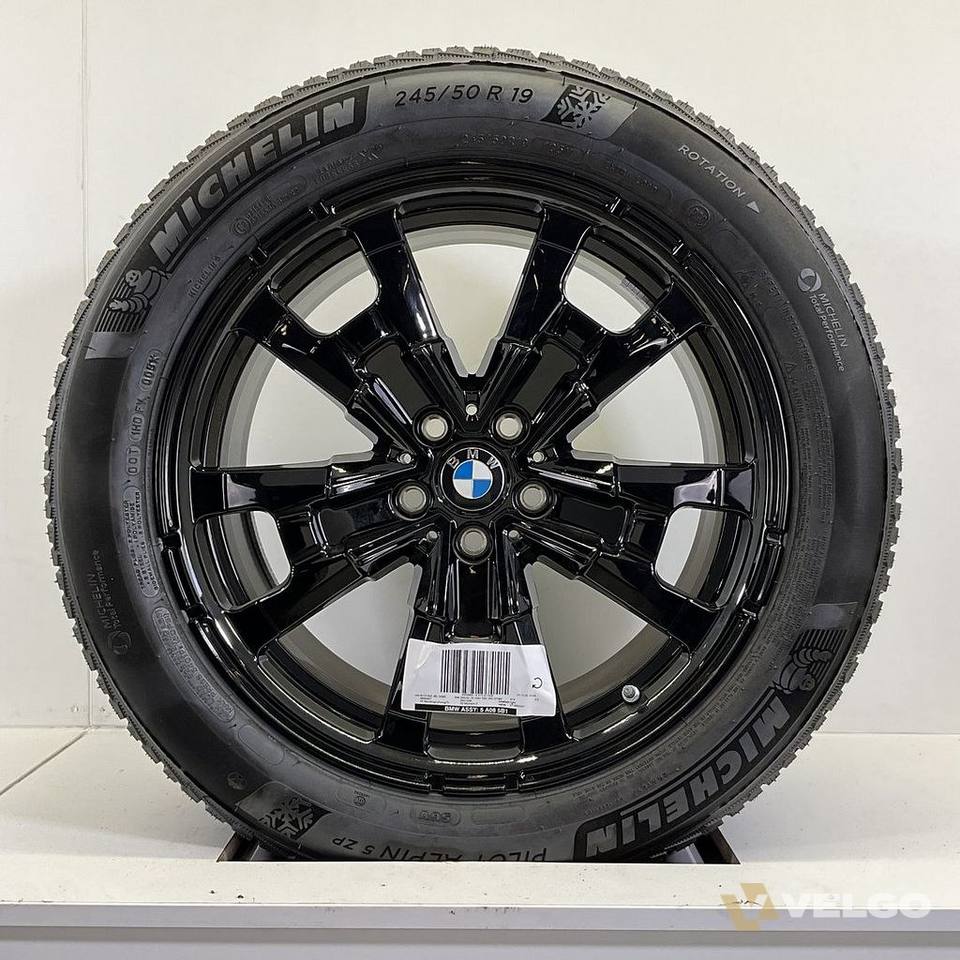 NIEUW BMW X3 IX3 G08 SET VELGEN + WINTERBANDEN 19 INCH ORIG. 842 * — foto 3