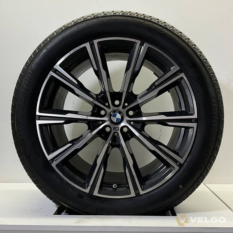 NIEUW BMW X5 G05 EN X6 G06 BREEDSET VELGEN + WINTERBANDEN 20 INCH ORIG. 740M * — foto 6