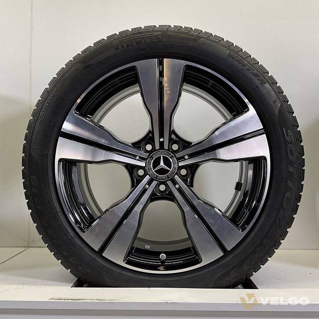 MERCEDES C KLASSE W206 W205 SET VELGEN + WINTERBANDEN 18 INCH — foto 2