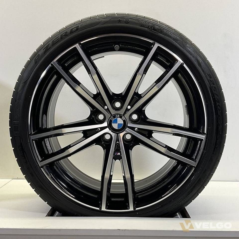 BMW 2 3 4 SERIE G20 G21 G22 G23 G42 BREEDSET VELGEN + ZOMERBANDEN 19 INCH ORIG. 791M * — foto 4