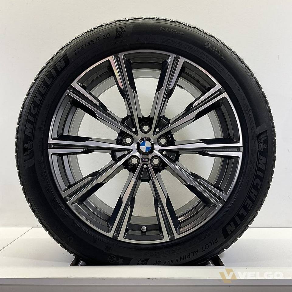BMW X5 G05 EN X6 G06 SET VELGEN + WINTERBANDEN 20 INCH ORIG. 740M * — foto 2