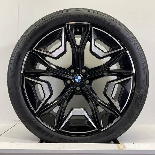 BMW IX I20 BREEDSET VELGEN + ZOMERBANDEN 22 INCH ORIG. 1020 — foto 2
