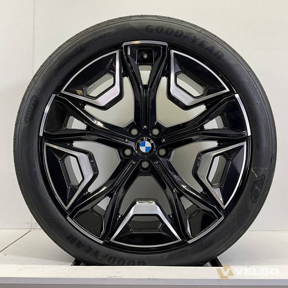 BMW IX I20 BREEDSET VELGEN + ZOMERBANDEN 22 INCH ORIG. 1020 — foto 2