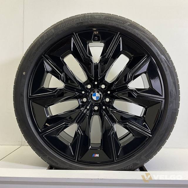 BMW 7 SERIE G70 I7 X3 G45 BREEDSET VELGEN + ZOMERBANDEN 21 INCH ORIG. 909M — foto 6