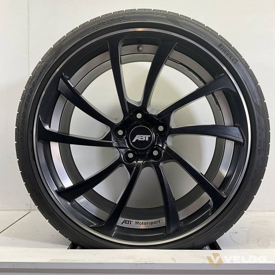 DEMO ABT AUDI PORSCHE SET VELGEN + ZOMERBANDEN 22 INCH — foto 4