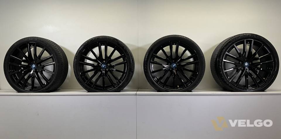BMW X5 G05 X6 G06 BREEDSET VELGEN + ZOMERBANDEN 22 INCH 742M ORIG. — foto 11