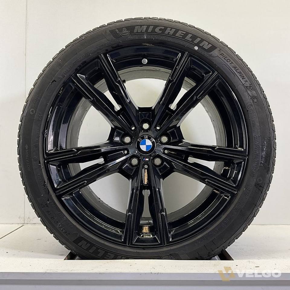 BMW M5 F90 M8 F91 F92 BREEDSET VELGEN + WINTERBANDEN 19 INCH ORIG. 812M — foto 4