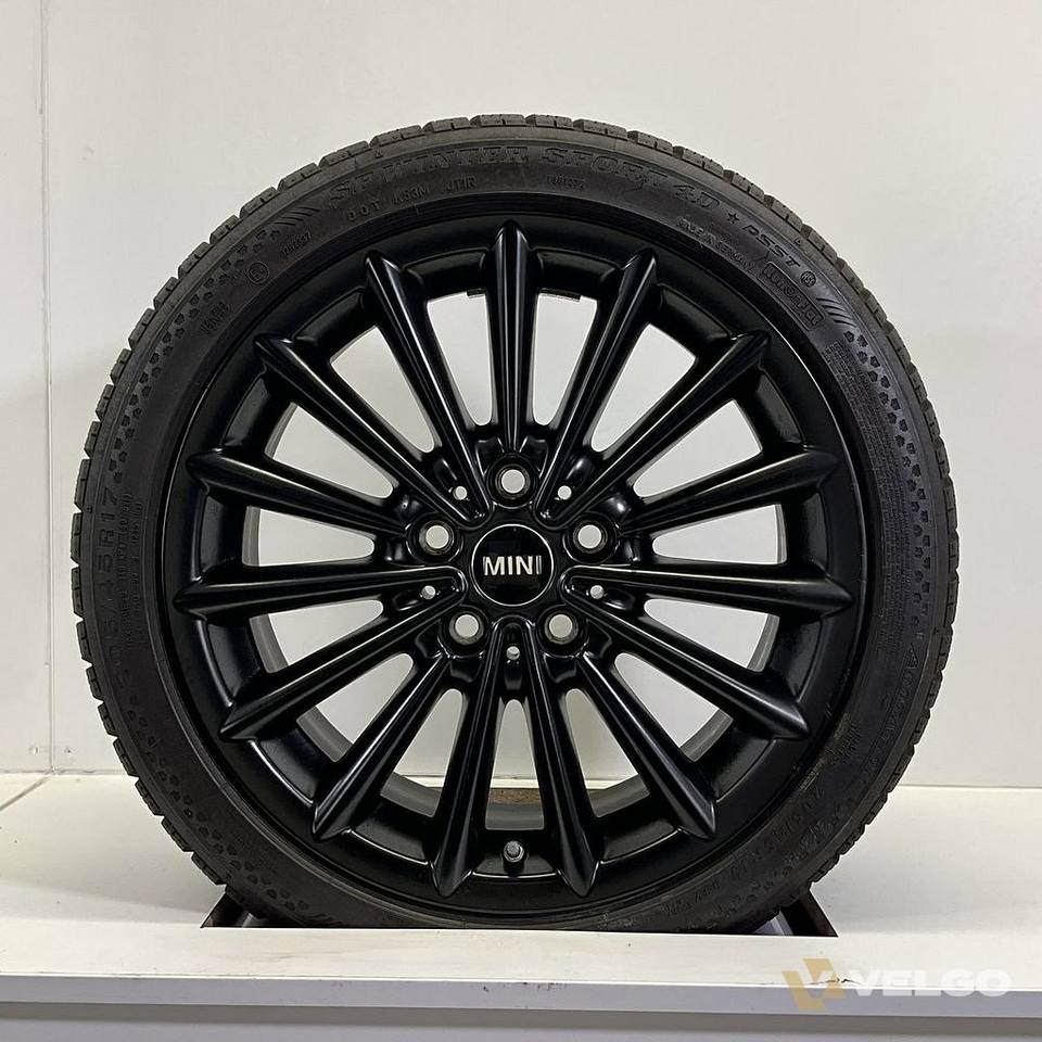 DEMO MINI JCW F55 F56 F57 STYLING 505 SET VELGEN + WINTERBANDEN 17 INCH — foto 4
