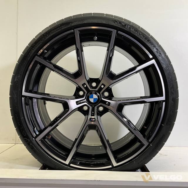 BMW 5 SERIE G30 G31 8 SERIE G14 G15 G16 BREEDSET VELGEN + ZOMERBANDEN 20 INCH 728M — foto 1