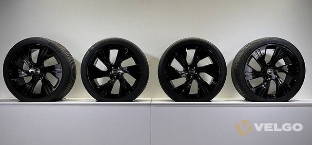 NIEUW AUDI Q8 ETRON SET VELGEN + ZOMERBANDEN 22 INCH — foto 8