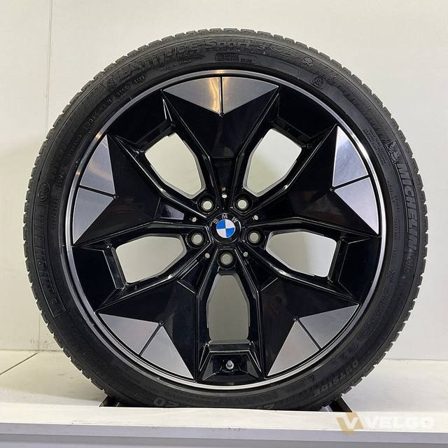 BMW IX3 X3 G08 BREEDSET VELGEN + ZOMERBANDEN 20 INCH ORIG. 843 * — foto 2