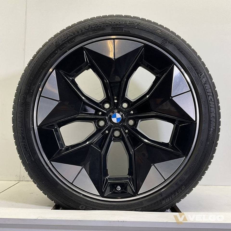BMW IX3 X3 G08 BREEDSET VELGEN + ZOMERBANDEN 20 INCH ORIG. 843 * — foto 2