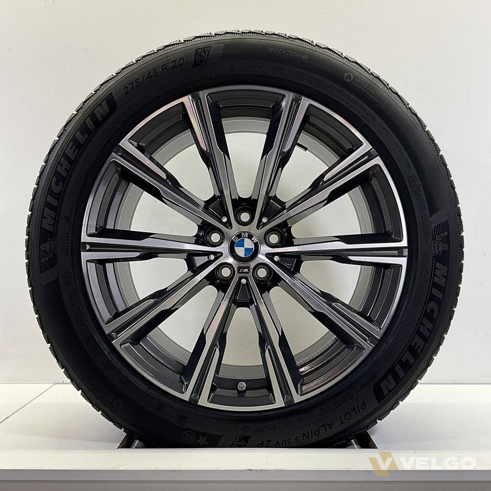 BMW X5 G05 EN X6 G06 SET VELGEN + WINTERBANDEN 20 INCH ORIG. 740M * — foto 1