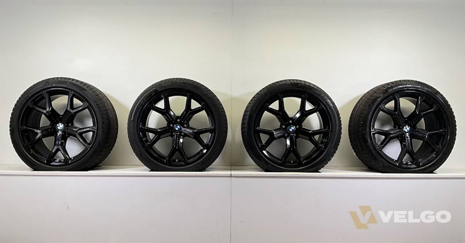 BMW X5 G05 X6 G06 BREEDSET VELGEN + WINTERBANDEN 21 INCH ORIG. 741M — foto 9