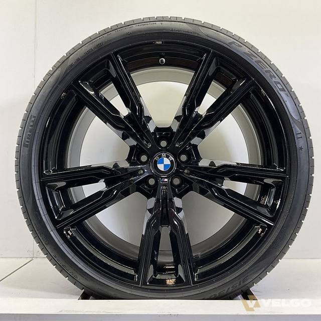 BMW X5 G05 X6 G06 BREEDSET VELGEN + ZOMERBANDEN 22 INCH ORIG. 747M — foto 4