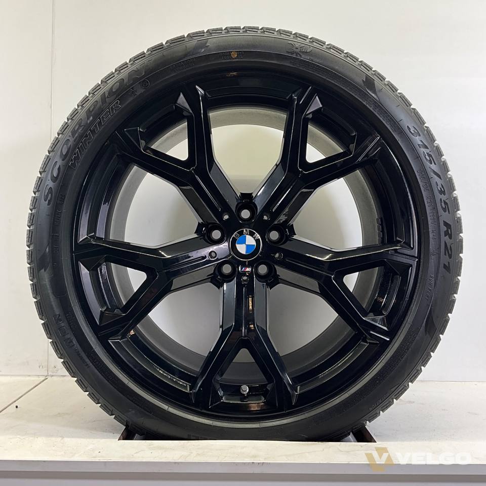 BMW X5 G05 X6 G06 BREEDSET VELGEN + WINTERBANDEN 21 INCH ORIG. 741M — foto 2