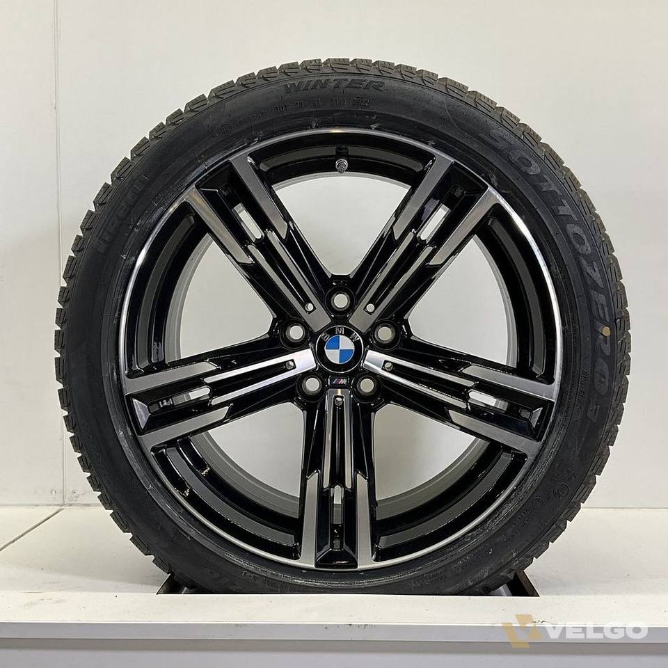 NIEUW BMW 2, 3 EN 4 SERIE BREEDSET VELGEN + WINTERBANDEN 18 INCH ORIG. 848M * — foto 5