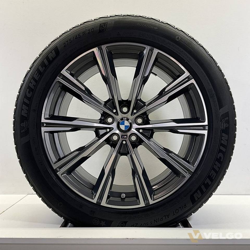 BMW X5 G05 EN X6 G06 SET VELGEN + WINTERBANDEN 20 INCH ORIG. 740M * — foto 3