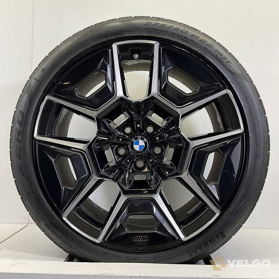 BMW XM BREEDSET VELGEN + ZOMERBANDEN 22 INCH ORIG. 922M — foto 2
