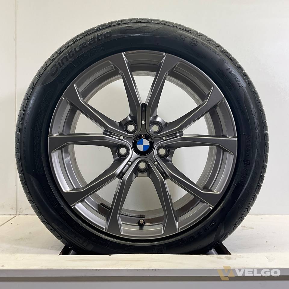BMW 2 3 4 SERIE G21 G22 G23 G42 SET VELGEN + ZOMERBANDEN 17 INCH ORIG 776 * — foto 2