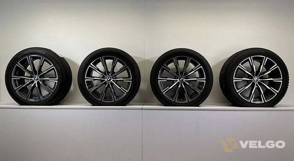 BMW X5 G05 EN X6 G06 BREEDSET VELGEN + WINTERBANDEN 20 INCH ORIG. 740M * — foto 10