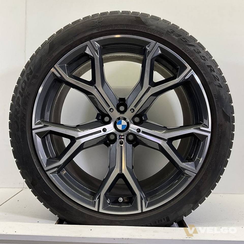 BMW X5 G05 X6 G06 BREEDSET VELGEN + WINTERBANDEN 21 INCH ORIG. 741M — foto 6