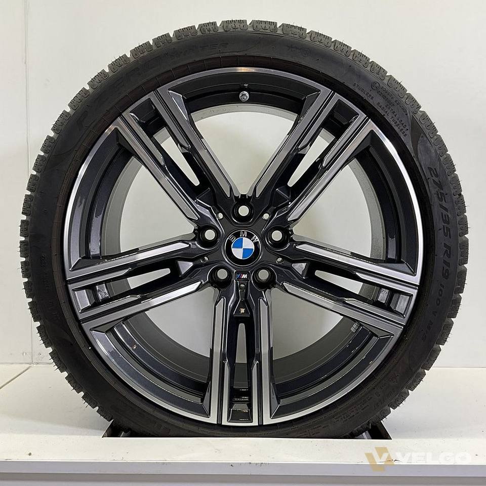 BMW 5 SERIE G30 G31 8 SERIE G14 G15 G16 BREEDSET VELGEN + WINTERBANDEN 19 INCH ORIG. 727M — foto 2