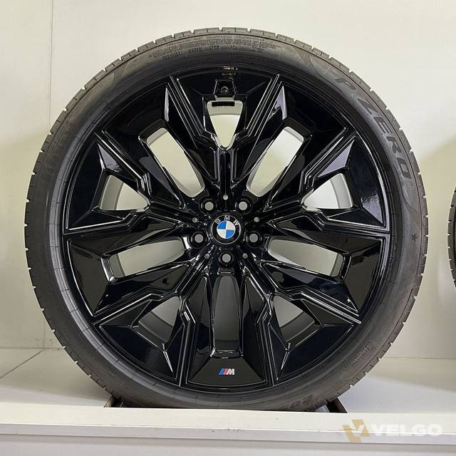 BMW 7 SERIE G70 I7 X3 G45 BREEDSET VELGEN + ZOMERBANDEN 21 INCH ORIG. 909M — foto 6