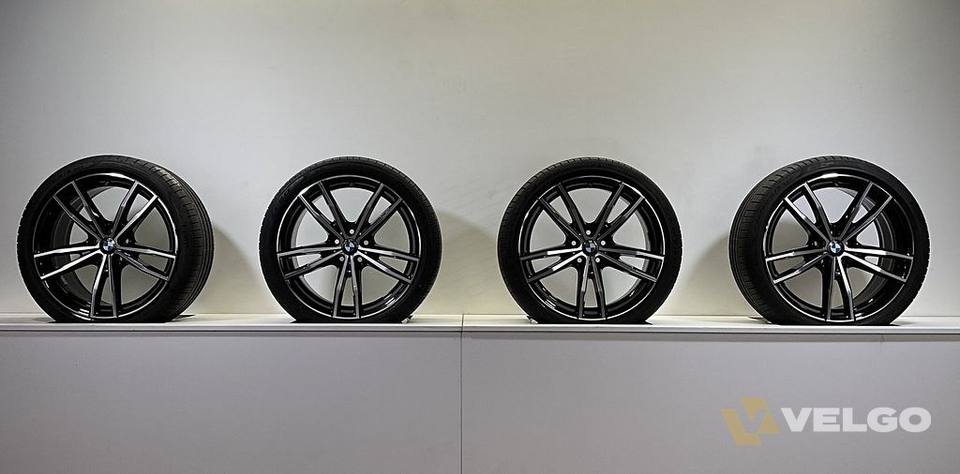BMW 2 3 4 SERIE G20 G21 G22 G23 G42 BREEDSET VELGEN + ZOMERBANDEN 19 INCH ORIG. 791M * — foto 5