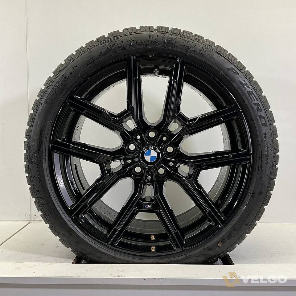 NIEUW BMW 4 SERIE I4 G26 BREEDSET VELGEN + WINTERBANDEN 19 INCH ORIG. 859M * — foto 2