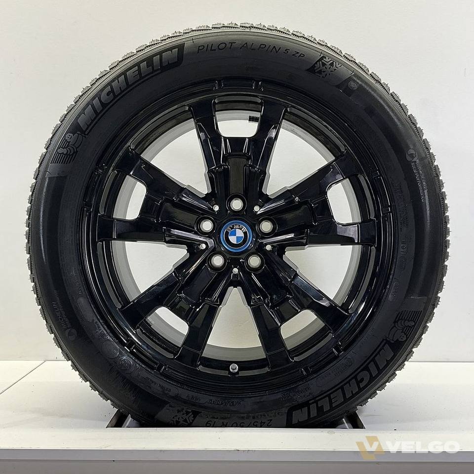NIEUW BMW IX3 G08 SET VELGEN + WINTERBANDEN 19 INCH ORIG. 842 * — foto 4