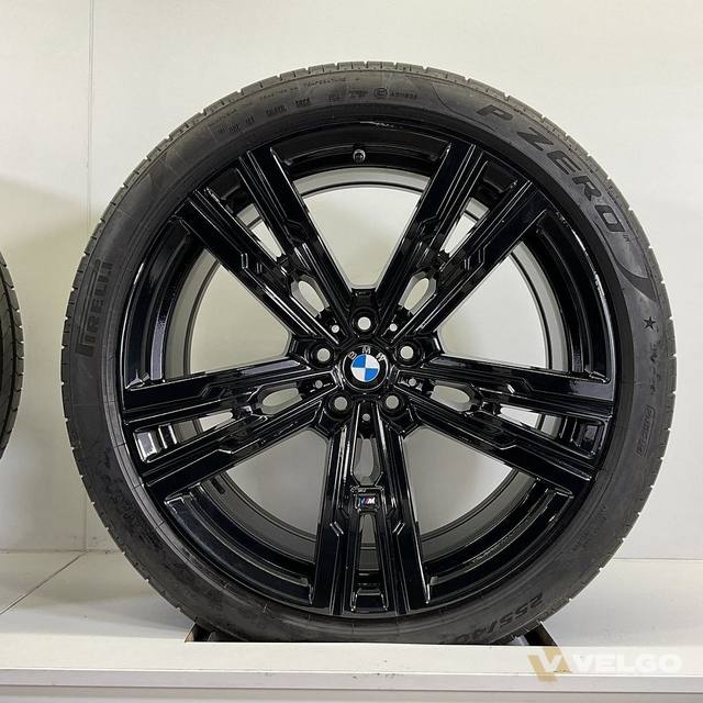 BMW 7 SERIE G70 I7 X3 G45 BREEDSET VELGEN + ZOMERBANDEN 21 INCH ORIG. 909M — foto 6
