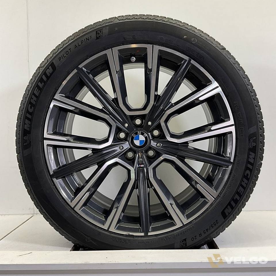 BMW 7 SERIE G70 I7 G70 X3 G45 SET VELGEN + WINTERBANDEN 20 INCH ORIG. 817M — foto 2