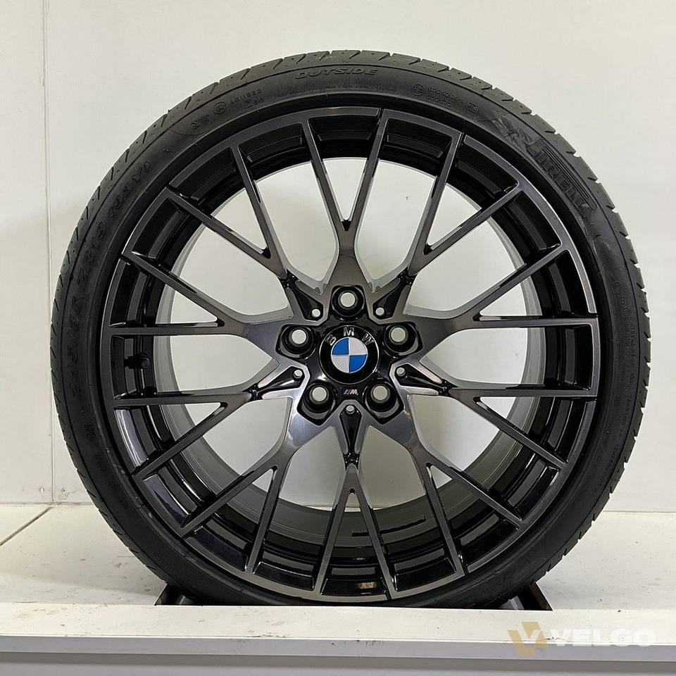 BMW M2 F87 F22 BREEDSET VELGEN + ZOMERBANDEN 19 INCH ORIG. 788M * — foto 5