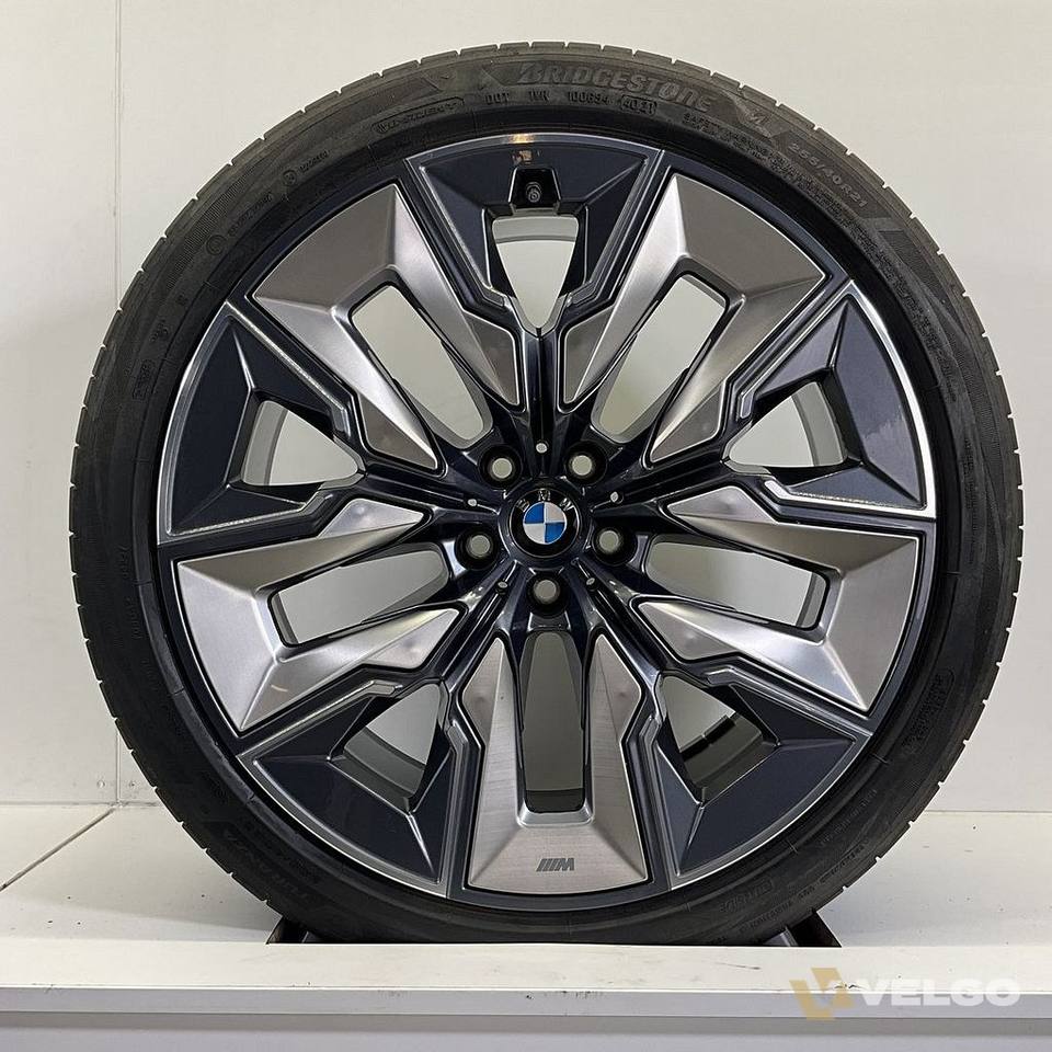 BMW 7 SERIE G70 I7 X3 G45 BREEDSET VELGEN + ZOMERBANDEN 21 INCH ORIG. 910i — foto 5