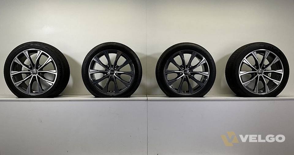 AUDI A4 S4 B9 A6 S6 C8 SET VELGEN + ZOMERBANDEN 19 INCH — foto 8
