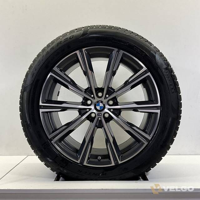 NIEUW BMW X5 G05 EN X6 G06 SET VELGEN + WINTERBANDEN 20 INCH ORIG. 740M * — foto 3