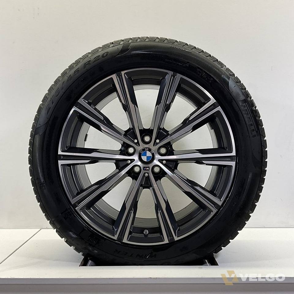 NIEUW BMW X5 G05 EN X6 G06 SET VELGEN + WINTERBANDEN 20 INCH ORIG. 740M * — foto 3