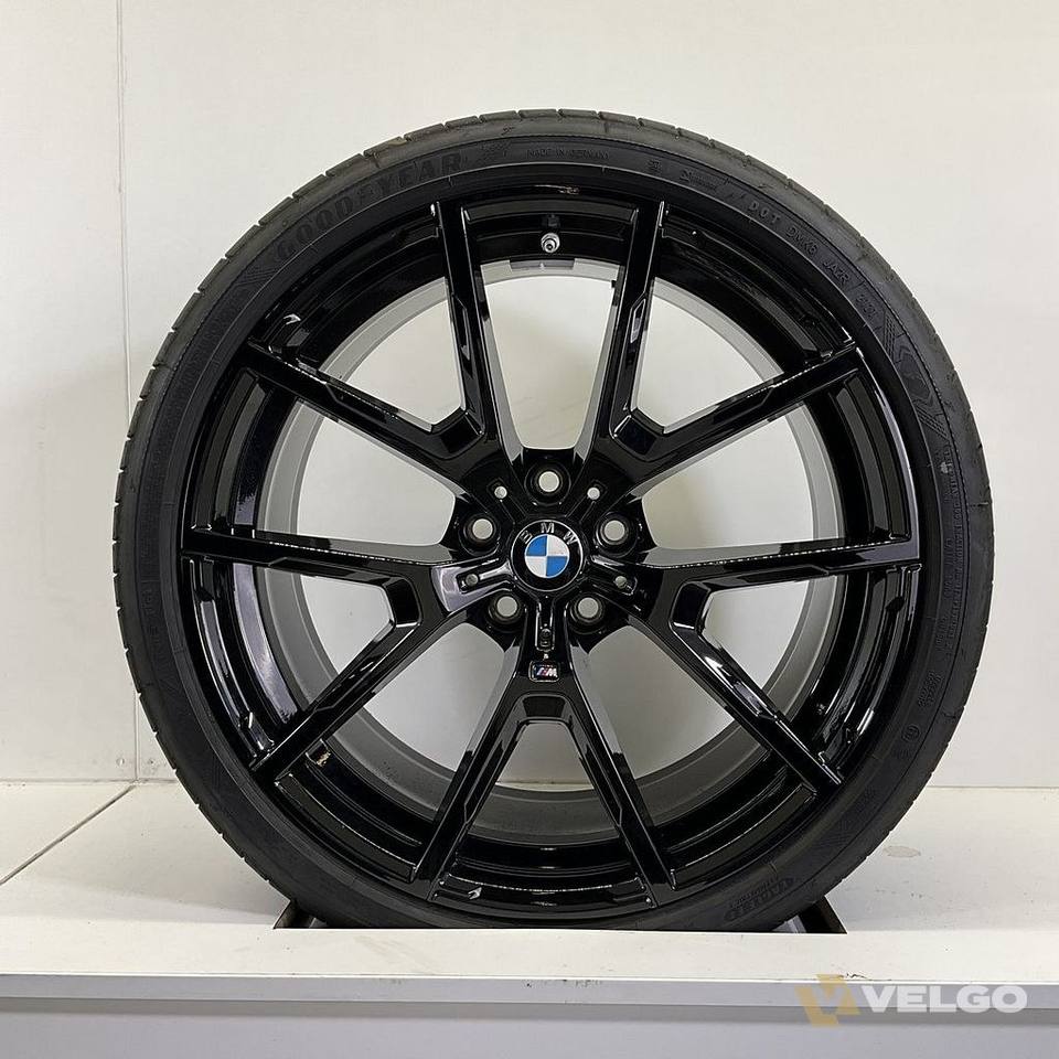 BMW 5 SERIE G30 G31 8 SERIE G14 G15 G16 BREEDSET VELGEN + ZOMERBANDEN 20 INCH ORIG. 728M — foto 4