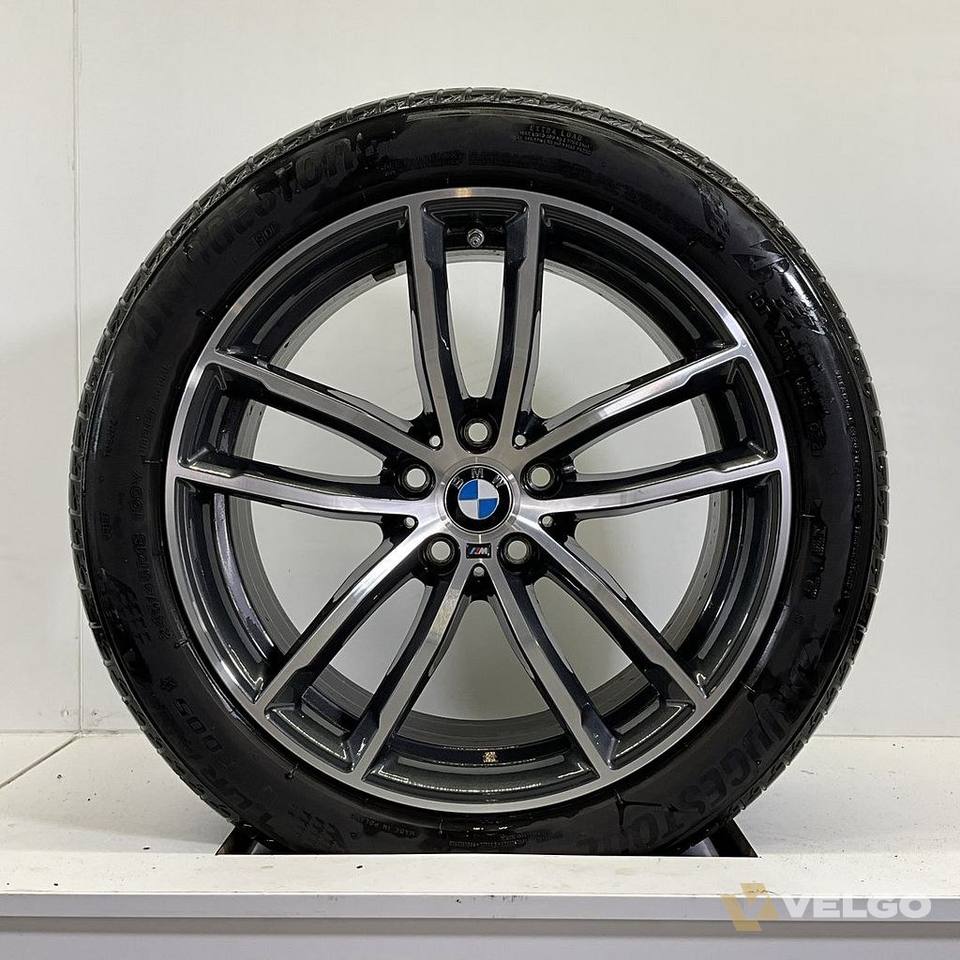 BMW 5 SERIE G30 G31 SET VELGEN + ZOMERBANDEN 18 INCH ORIG. 662M — foto 1