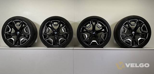 BMW IX I20 BREEDSET VELGEN + ZOMERBANDEN 22 INCH ORIG. 1020 — foto 8