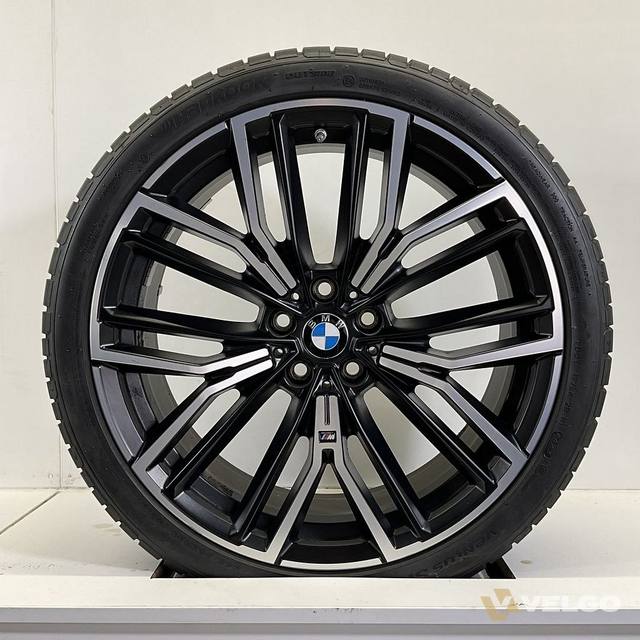 BMW 5 SERIE G30 G31 BREEDSET VELGEN + ZOMERBANDEN 20 INCH ORIG. 846M — foto 1
