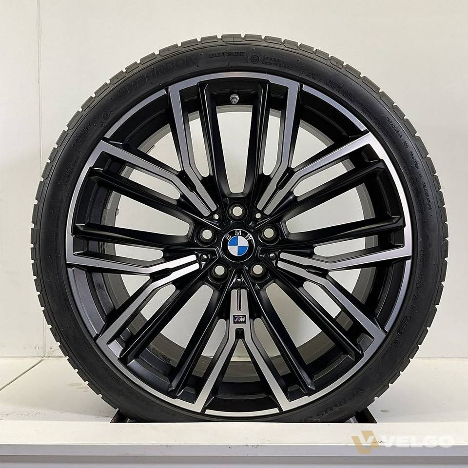 BMW 5 SERIE G30 G31 BREEDSET VELGEN + ZOMERBANDEN 20 INCH ORIG. 846M — foto 1