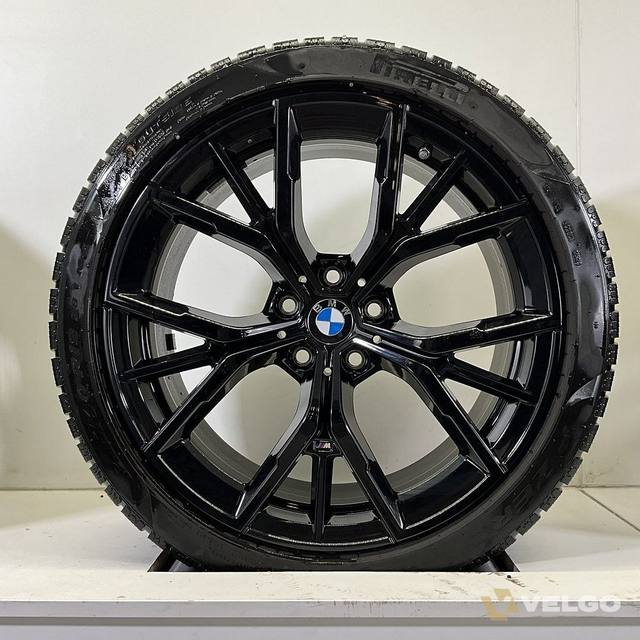 BMW 5 SERIE G30 G31 8 SERIE G14 G15 G16 BREEDSET VELGEN + WINTERBANDEN 19 INCH ORIG. 845M — foto 5